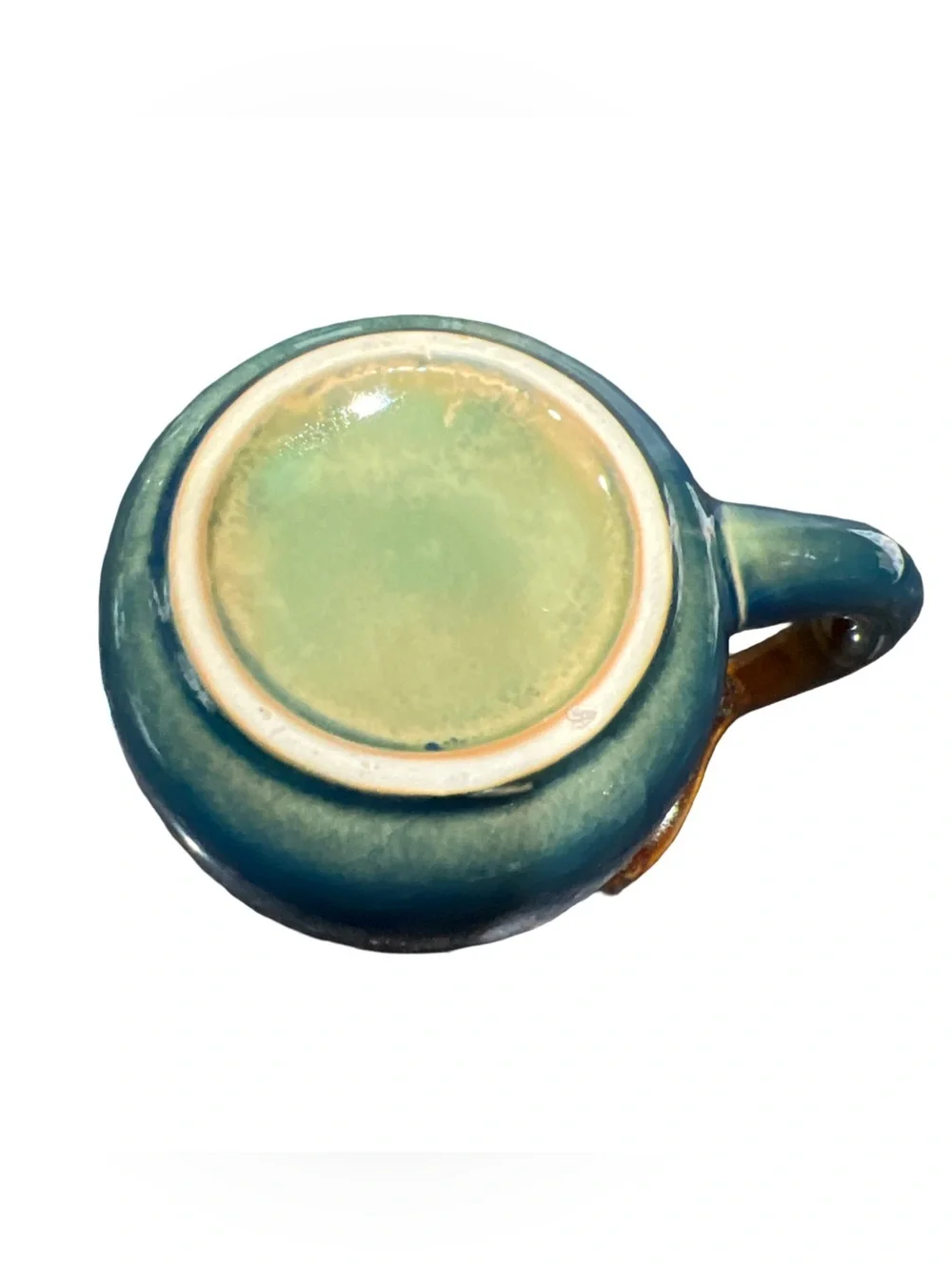 Whale Tail Stoneware Mug Ceramic Pottery Handmade Coffee Tea